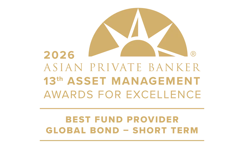 2026 Asian Private Banker Best Fund Provider - Global Bond - Short Term