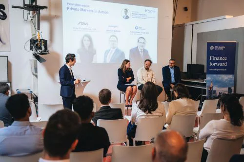 Private Asset Night mit der CFA Society Germany und Natixis IM