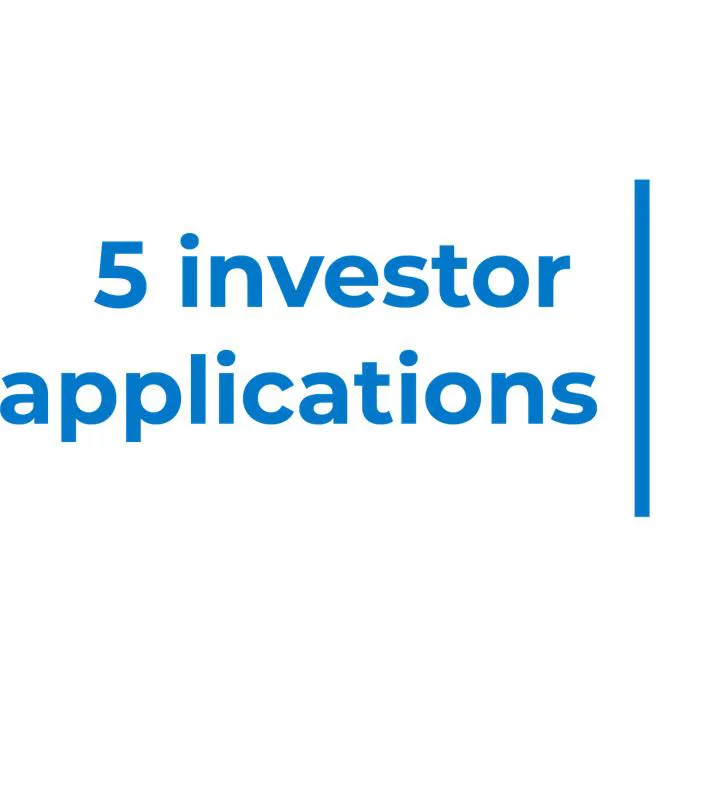 5 investor applications