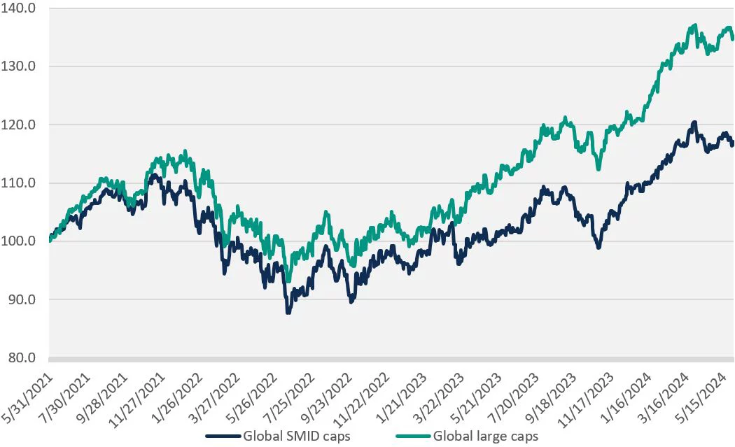 Despite a much higher number of holdings, passive funds display similar concentration levels to active funds