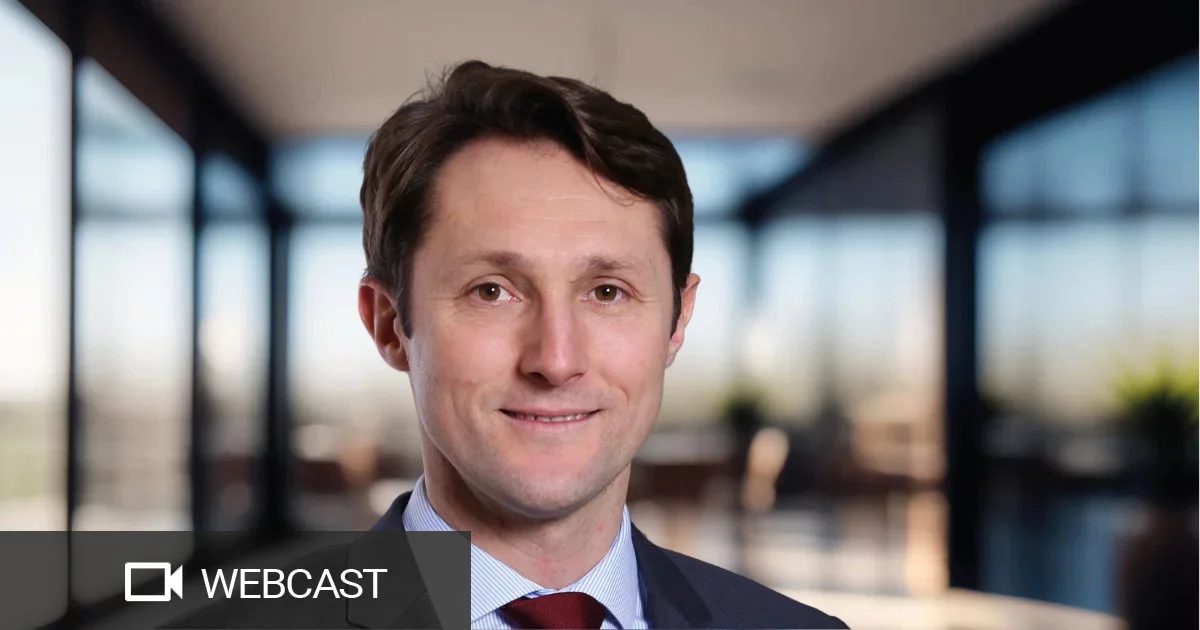 Register for the webcast - Why a long-term perspective is critical in volatile times