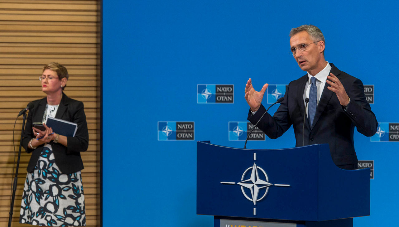 Press conference by Jens Stoltenberg, NATO Secretary General, ahead of the Meeting of NATO Defence Ministers of June 6, 2018
