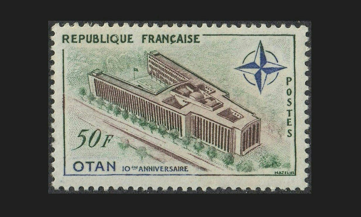 NATO stamp