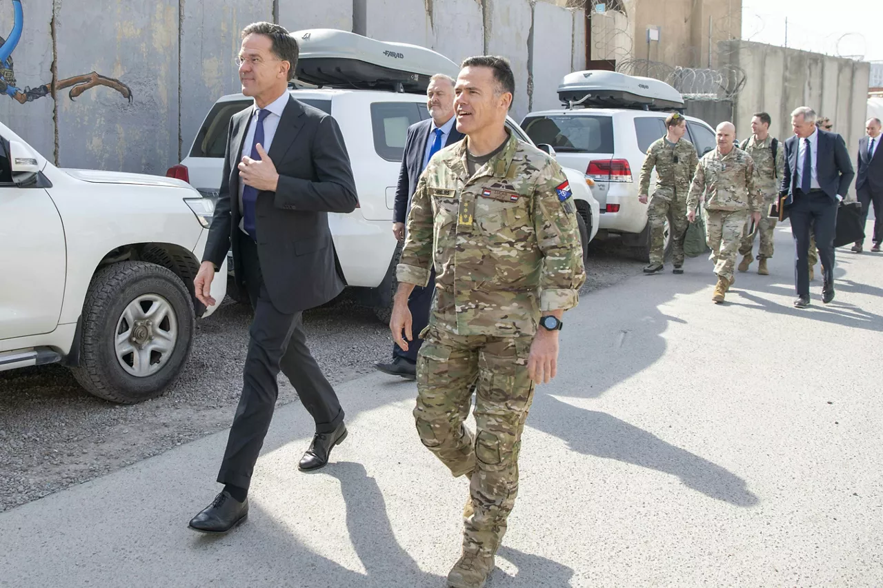NATO Secretary General Mark Rutte during his visit to Iraq
