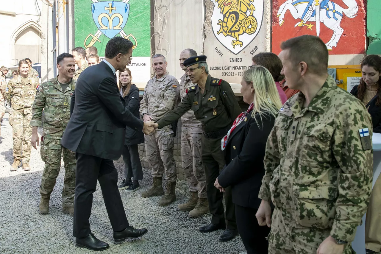 NATO Secretary General Mark Rutte during his visit to Iraq
