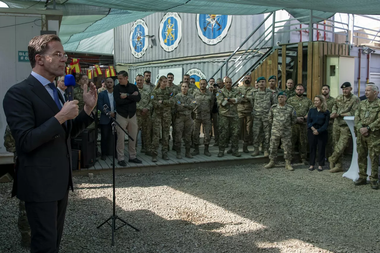 NATO Secretary General Mark Rutte during his visit to Iraq