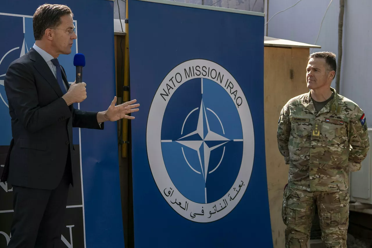 NATO Secretary General Mark Rutte during his visit to Iraq