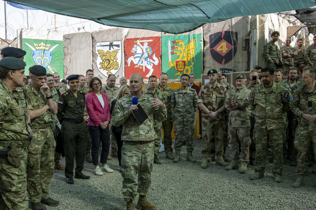 NATO Secretary General Mark Rutte during his visit to Iraq