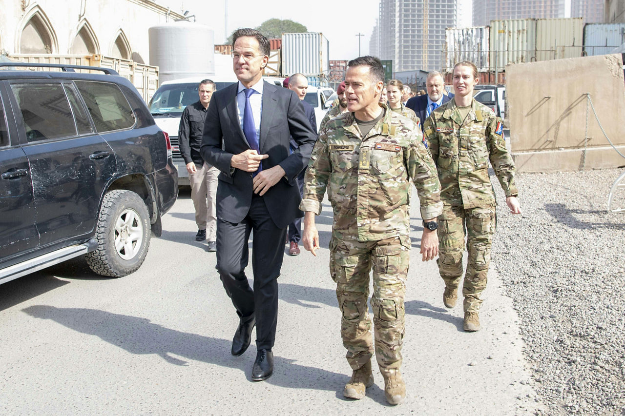 NATO Secretary General Mark Rutte during his visit to Iraq