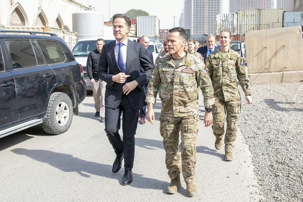 NATO Secretary General Mark Rutte during his visit to Iraq