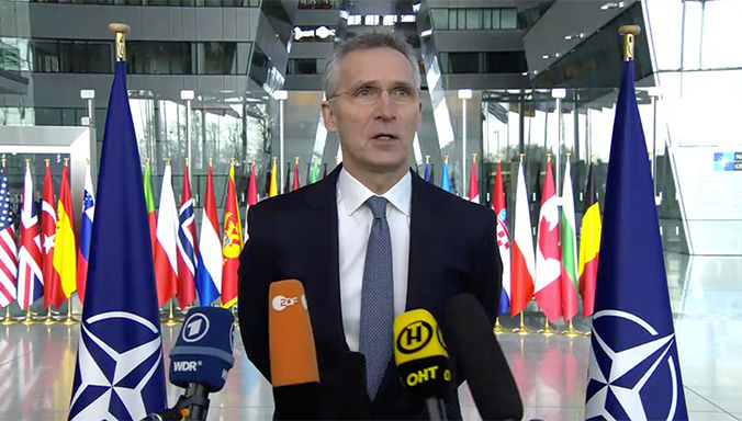 Doorstep statement | NATO Transcript