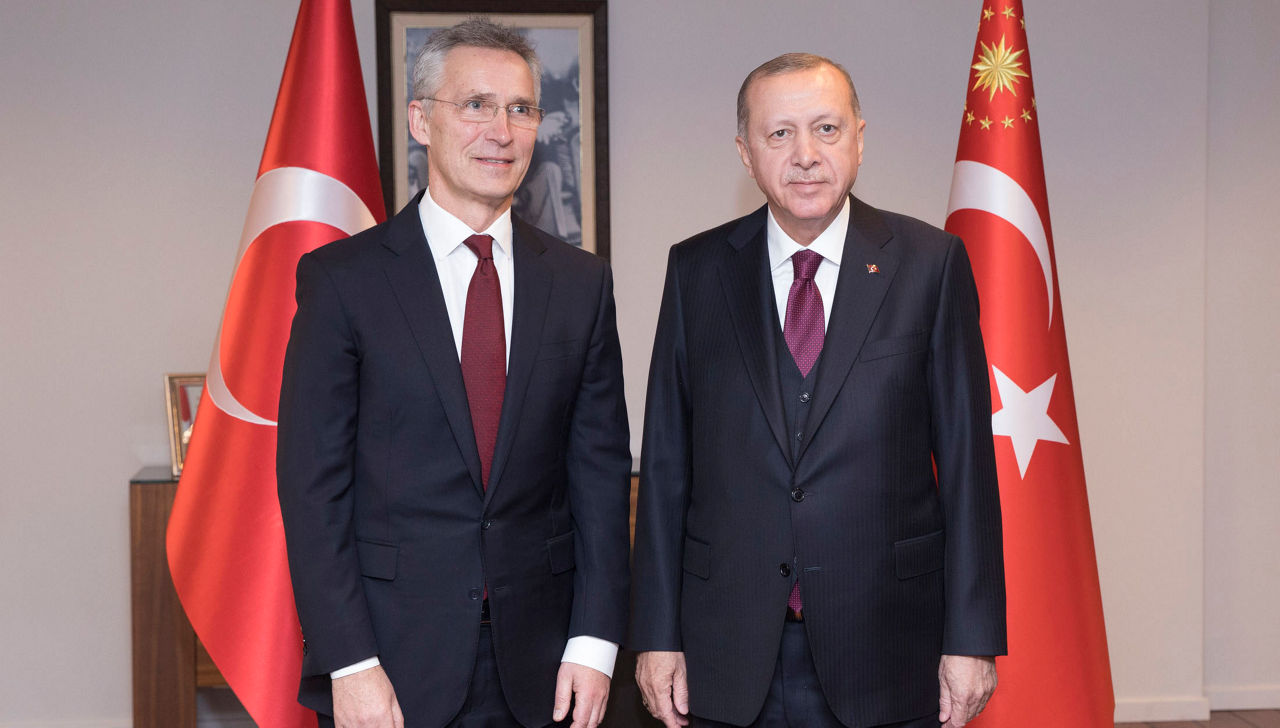 NATO Secretary General meets with the President of Turkey