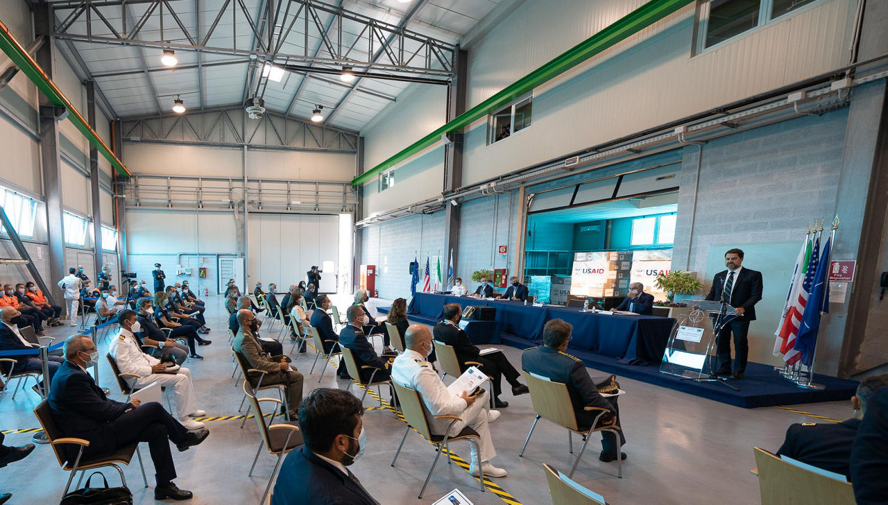 United States delivers ventilators for NATO stockpile