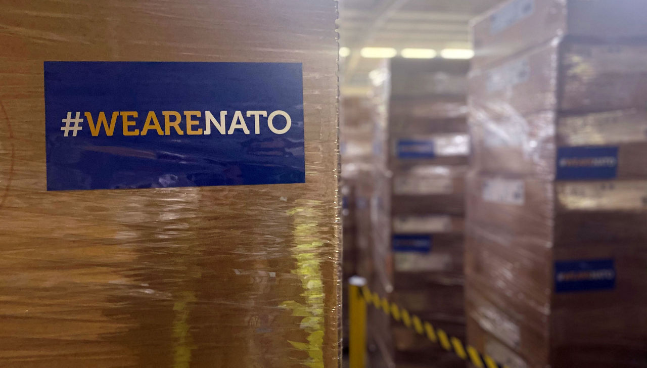 NATO supports Afghan forces with hundreds of tons of pharmaceutical supplies