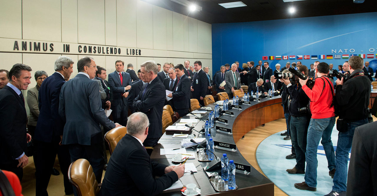 Meetings of the Ministers of Foreign Affairs at NATO Headquarters in Brussels - Meeting of the NATO-Russia Council (NRC)