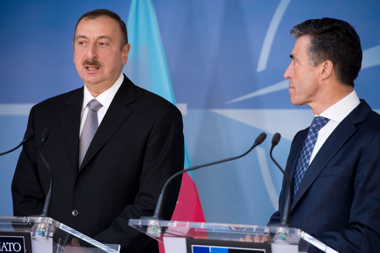 Visit to NATO by the President of Azerbaijan