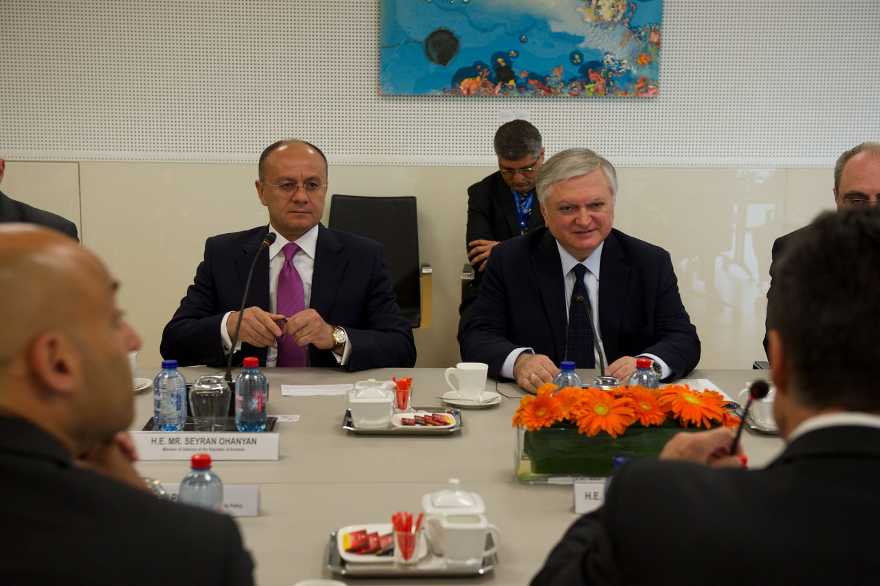 The Minister of Foreign Affairs and the Minister of Defence of Armenia visit NATO