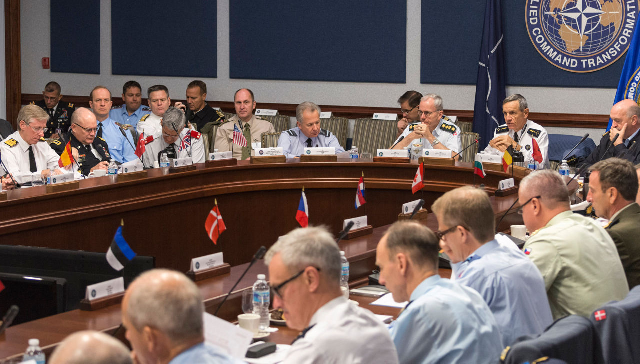 NATO Military Committee visits Allied Command Transformation