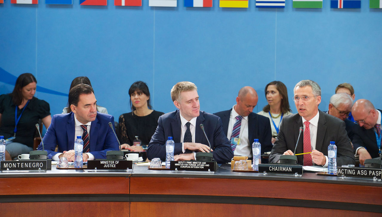 Visit to NATO by Deputy Prime Minister / Minister of Foreign Affairs and European Integration and Minister of Justice of Montenegro