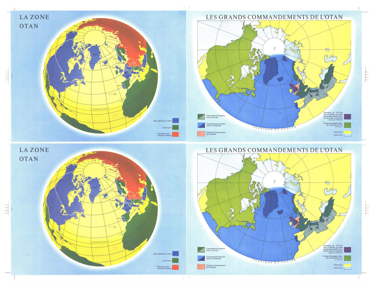 NATO defence area and NATO commands