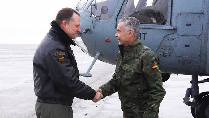 Spain and Belgium take over NATO’s Baltic Air Policing mission | NATO News