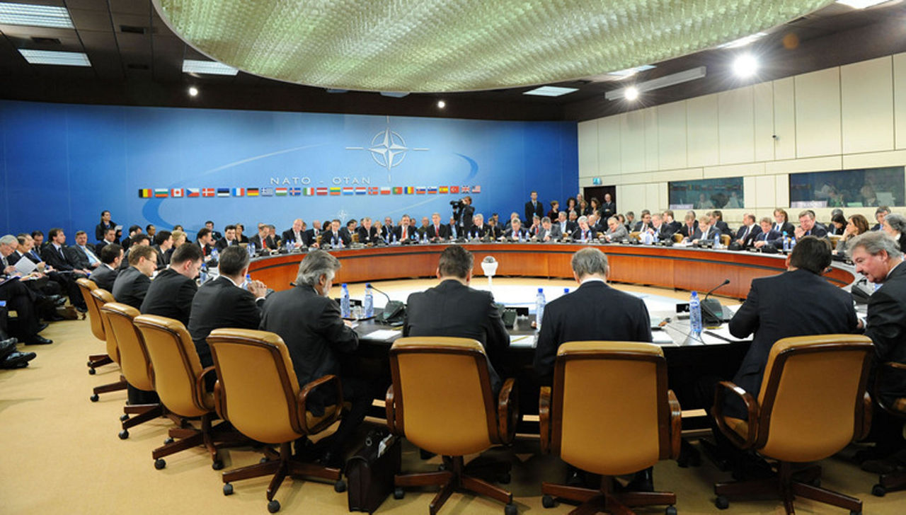 North Atlantic Council Meetings at Foreign Minister Level at NATO Headquarters, Brussels - North Atlantic Council with Invitees