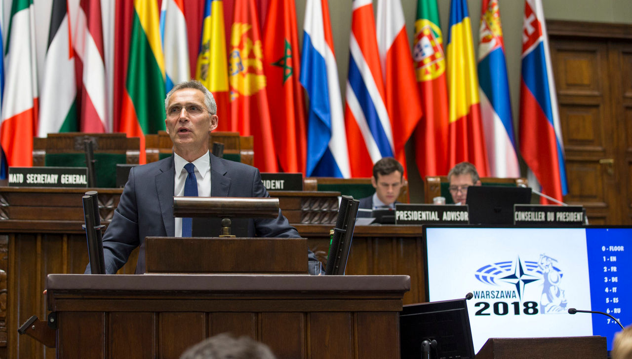 NATO Secretary General visits Poland and adresses the NATO Parliamentary Assembly