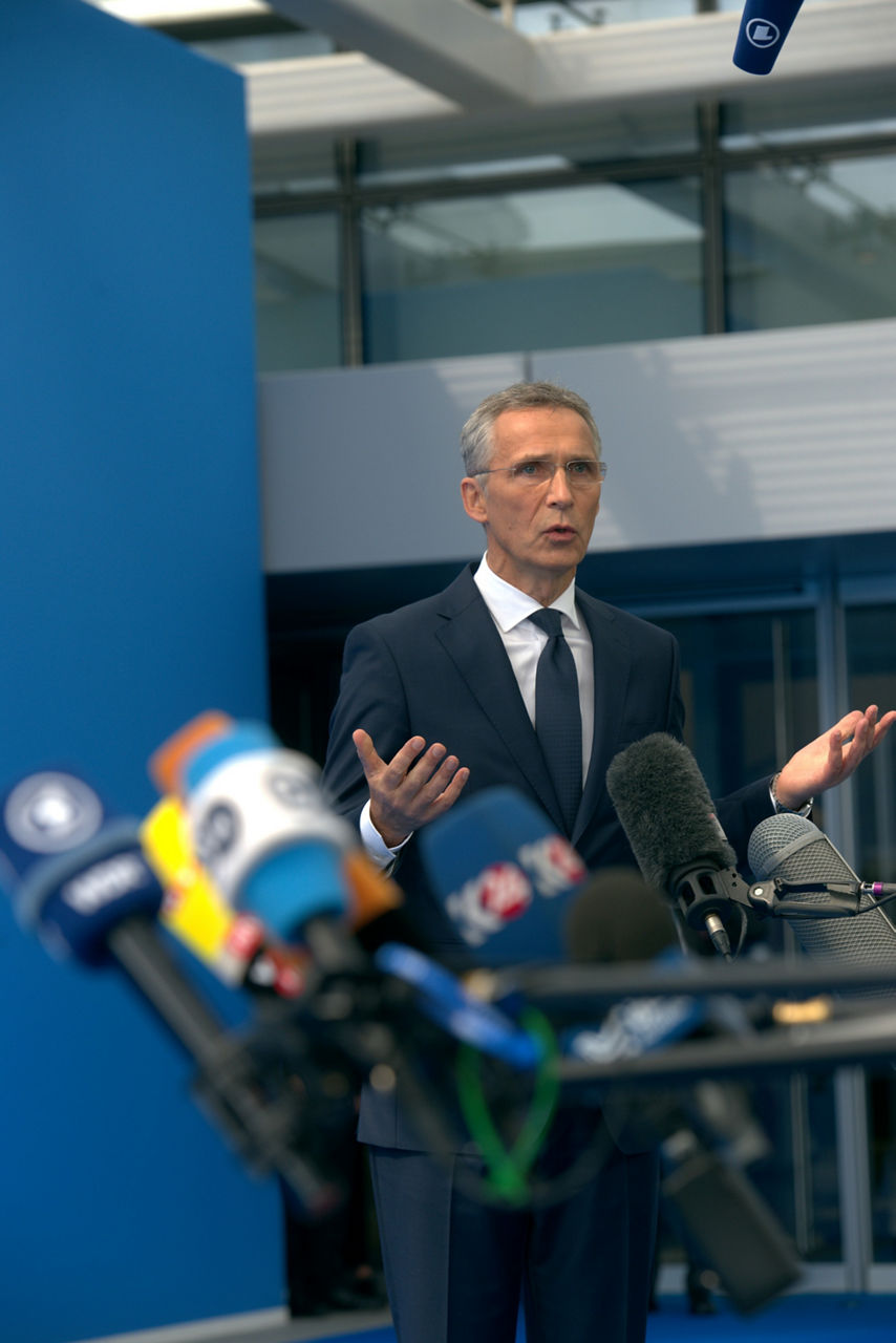 Doorstep Statement by NATO Secretary General Jens Stoltenberg