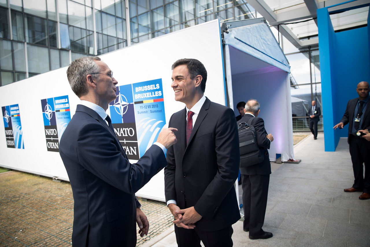 Walkthrough of the Agora by Allied Heads of State and Government | NATO ...