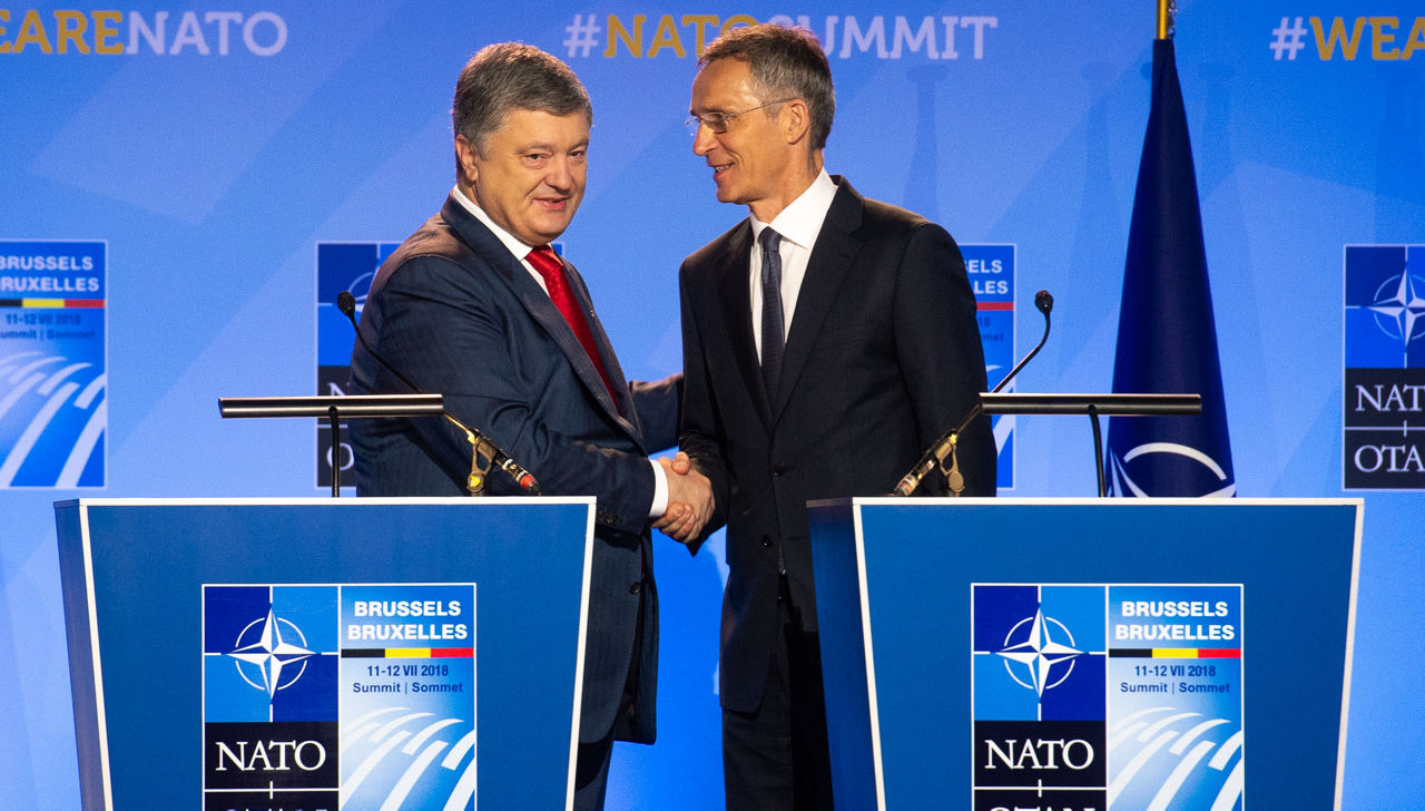 NATO Summit Brussels 2018 - Joint Statement by NATO Secretary General and the President of Ukraine