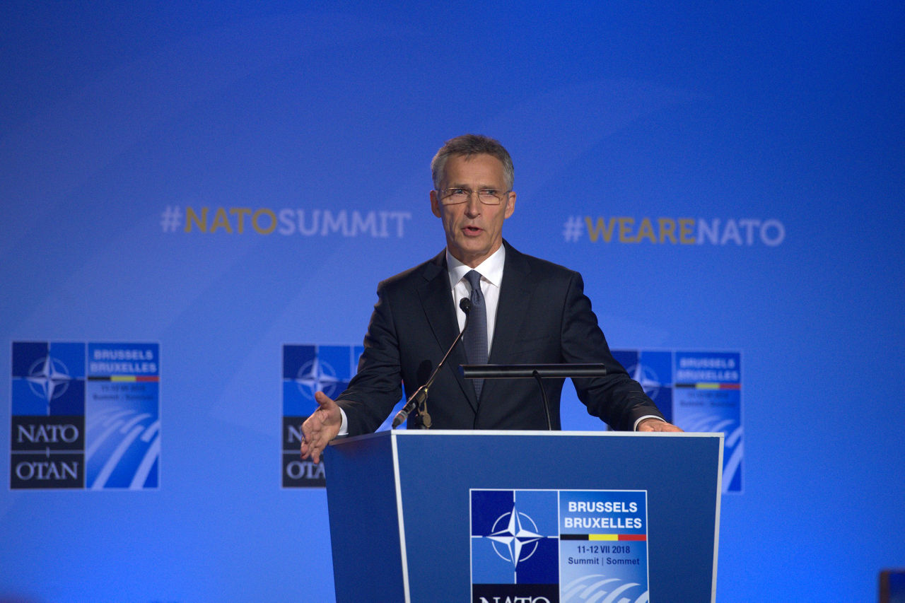 Press Conference by the NATO Secretary General | NATO Photo gallery