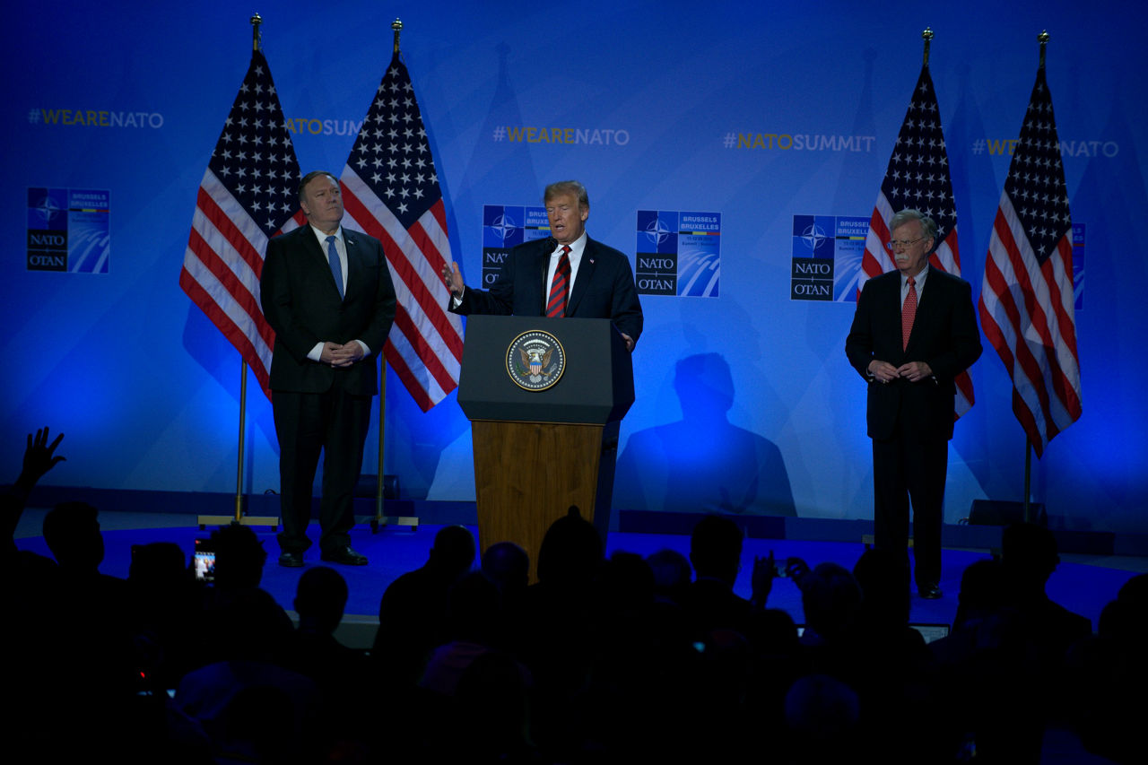 Press Conference US President Donald Trump