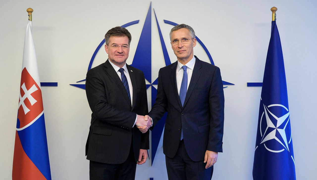 Visit to NATO by the Minister of Foreign Affairs of the Republic of Slovakia as Chairman-in-Office of the OSCE