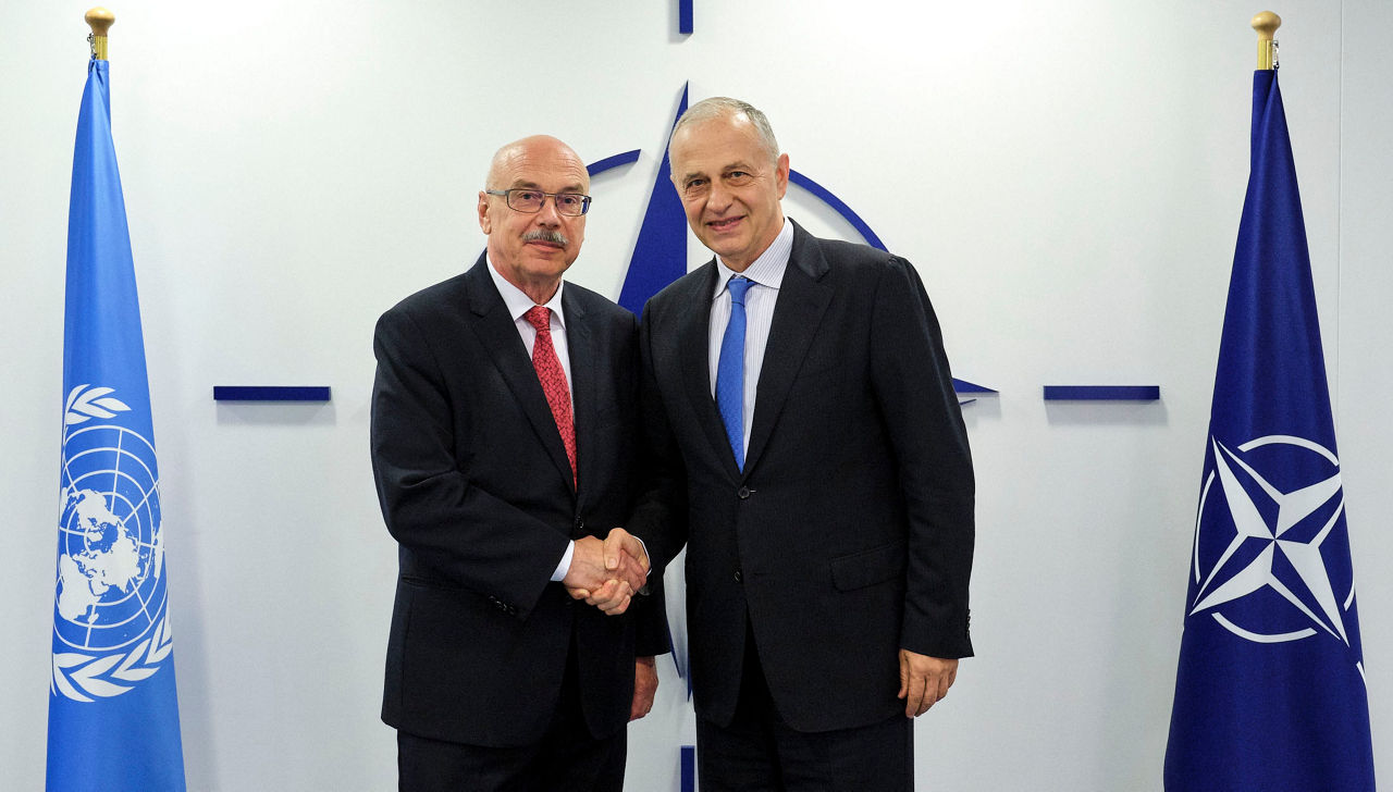 Under-Secretary-General of the United Nations Office of Counter-Terrorism visits NATO