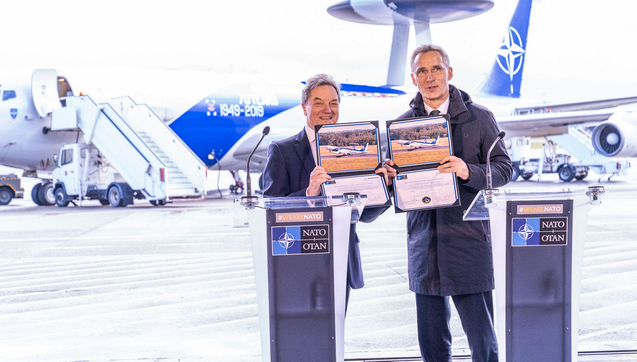 NATO and Boeing sign contract to modernise AWACS aircraft fleet