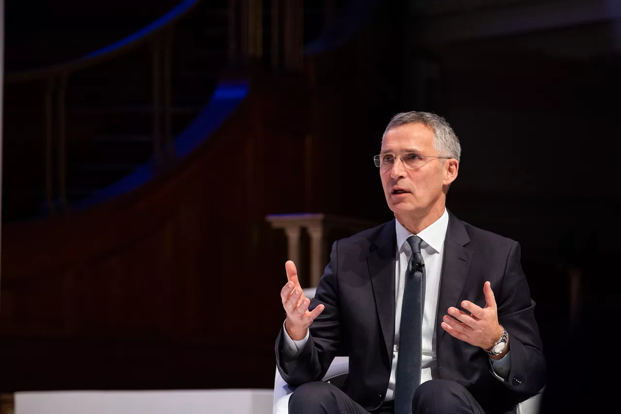 NATO Secretary General Jens Stoltenberg particpates in the Conference NATO Engages