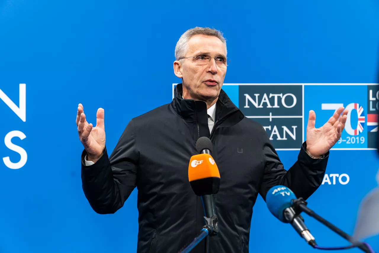 Doorstep statement by NATO Secretary General Jens Stoltenberg at the start of the NATO Leaders meeting in London