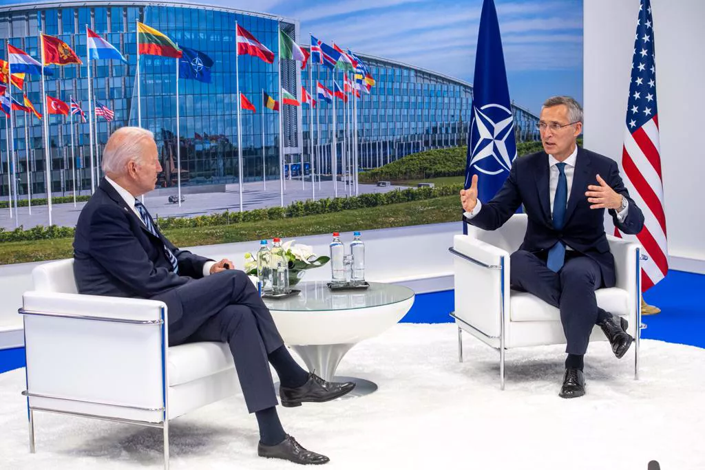 Bilateral meeting between NATO Secretary General Jens Stoltenberg and the President of the United States, Joe Biden