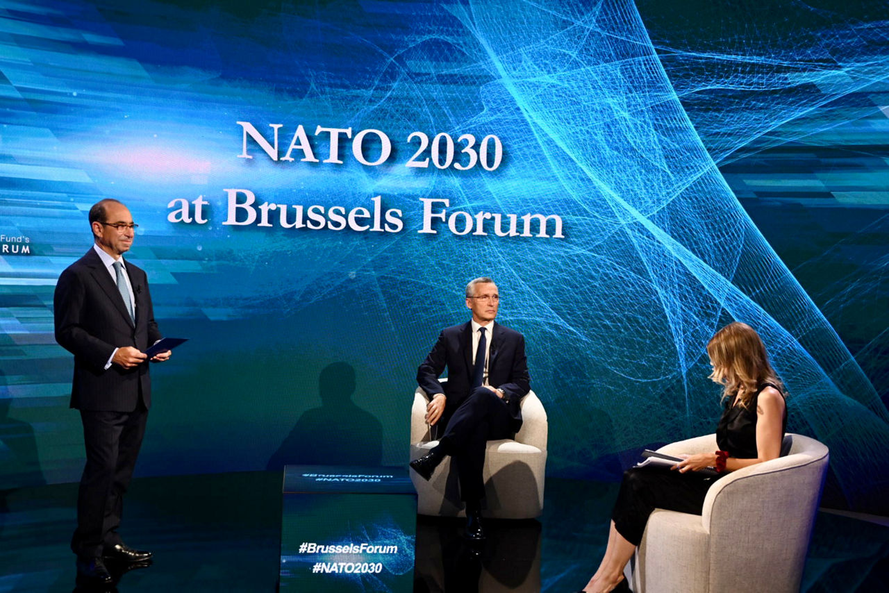 Opening speech by NATO Secretary General Jens Stoltenberg at NATO 2030 @ BRUSSELS FORUM