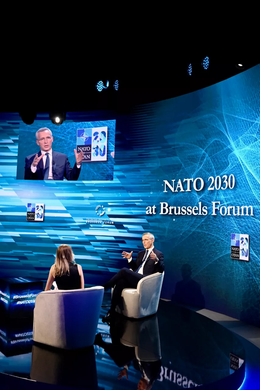 Opening speech by NATO Secretary General Jens Stoltenberg at NATO 2030 @ BRUSSELS FORUM