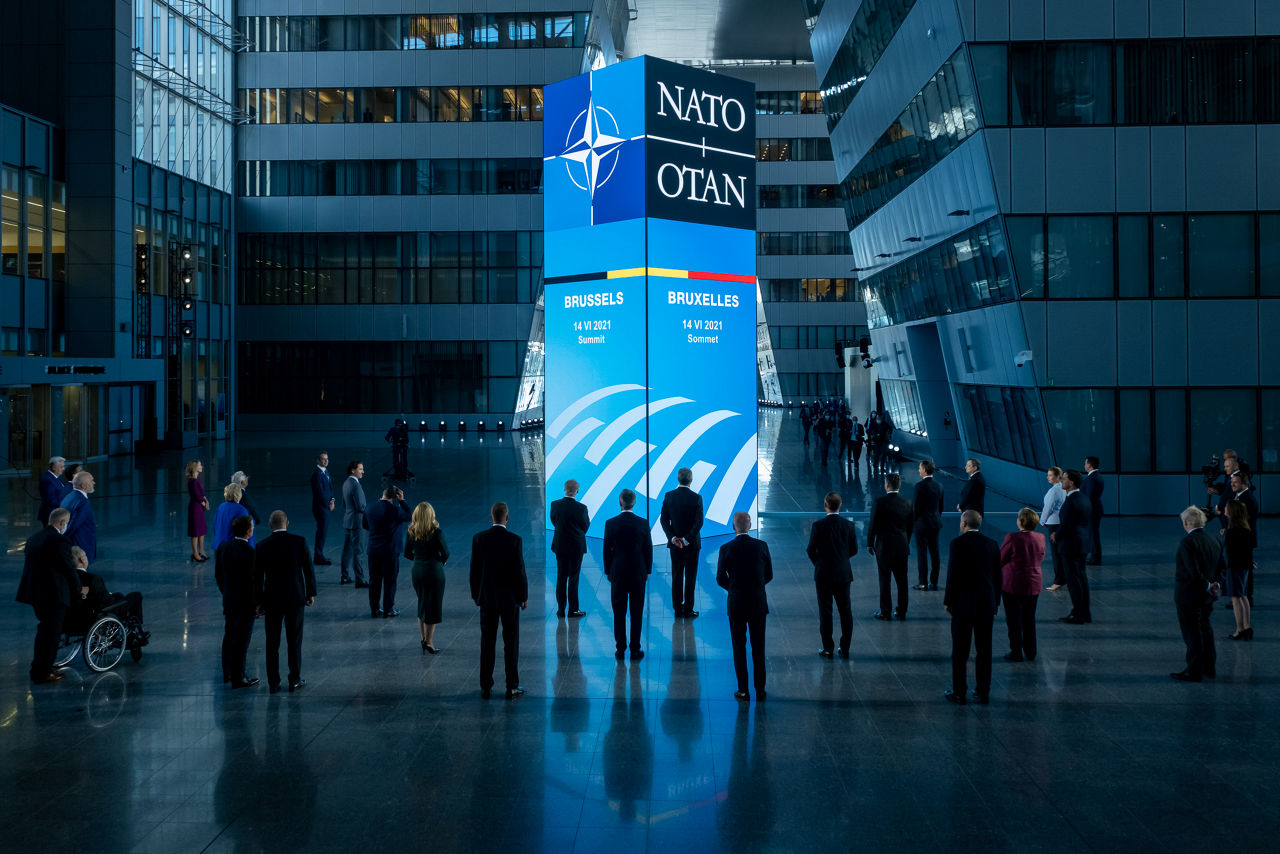 NATO Summit 2021 at NATO Headquarters in Brussels