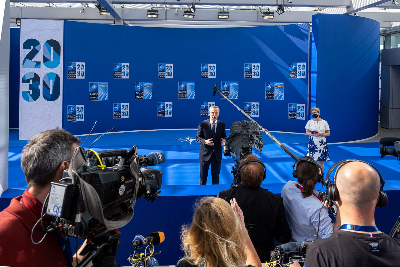 Arrival and doorstep statement by NATO Secretary General