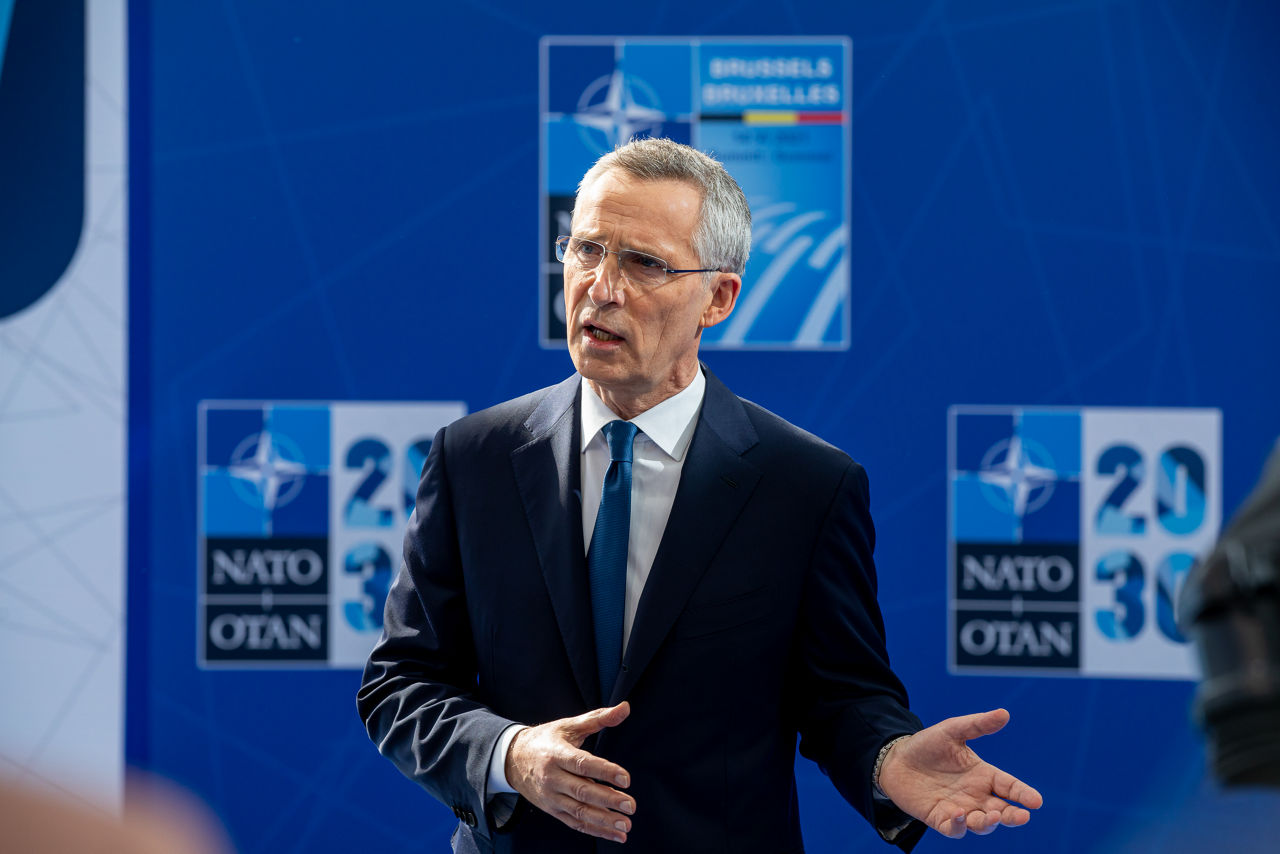 Arrival and doorstep statement by NATO Secretary General