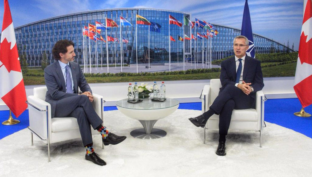 NATO Summit 2021 - Bilateral Meeting between NATO and Canada