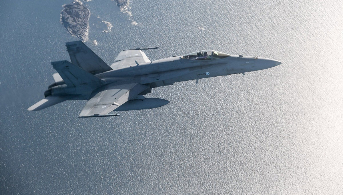 Finnish F-18
