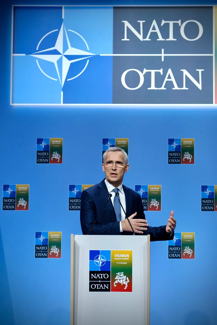 Joint Press Conference
NATO Secretary General Jens Stoltenberg