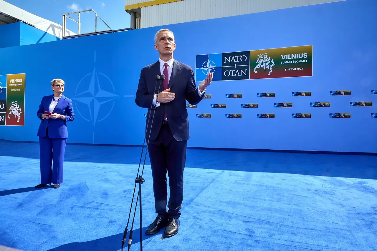 Doorstep statement by the NATO Secretary General Jens Stoltenberg