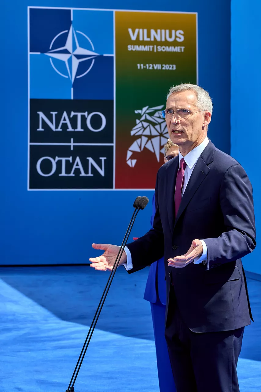 Doorstep statement by the NATO Secretary General Jens Stoltenberg