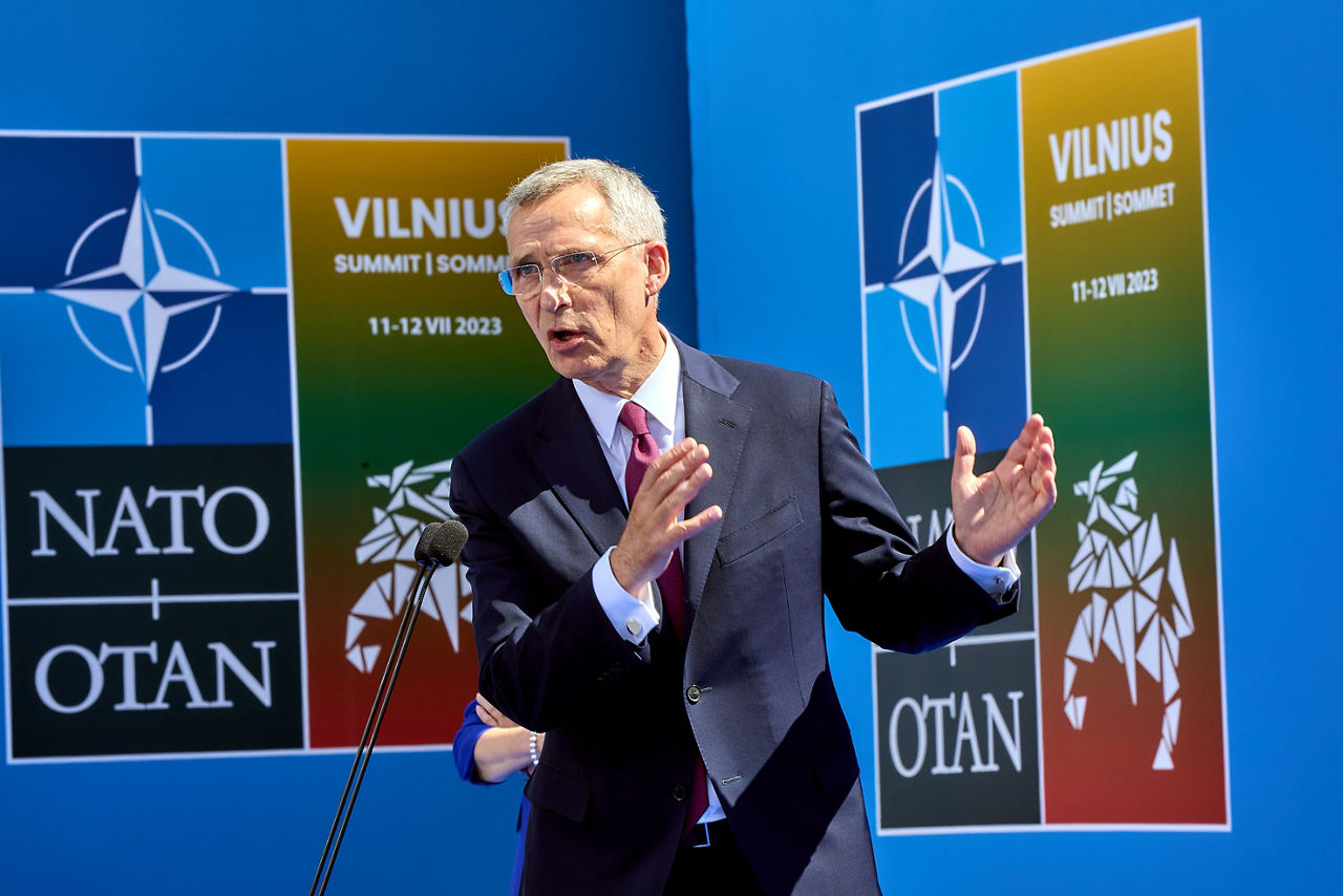 Doorstep statement by the NATO Secretary General