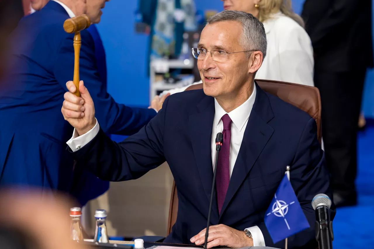 NATO Secretary General Jens Stoltenberg officially opens the meeting